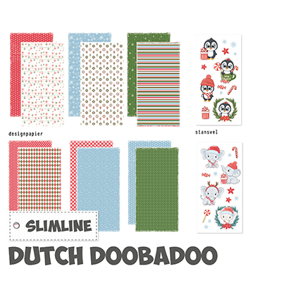 Crafty Kit - Dutch Doobadoo - Slimline tis the season