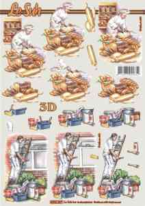8215.207 Le Suh 3d knipvel bakker - schilder