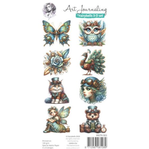 Fairybells 3D set Art Jornaling