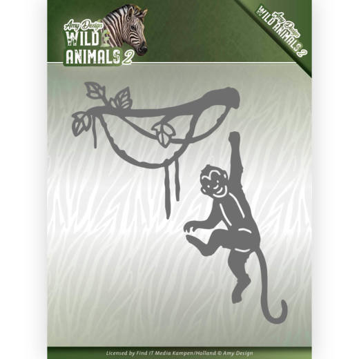 Snijmallen Wild Animals Spider Monkey