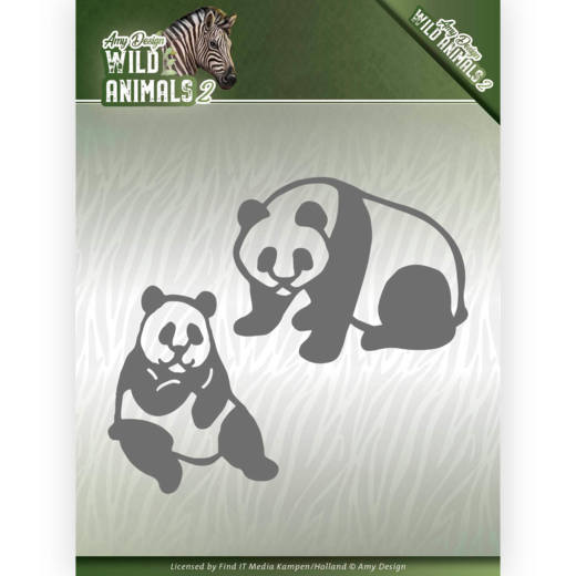 Snijmallen Wild Animals Panda Bear Snijmallen Wild Animals Panda Bear