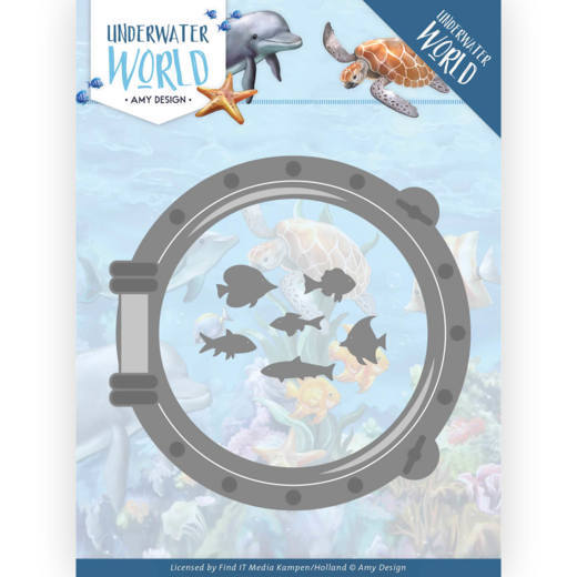 Snijmallen Amy Design Underwater World - Porthole Snijmallen Amy Design Underwater World - Porthole