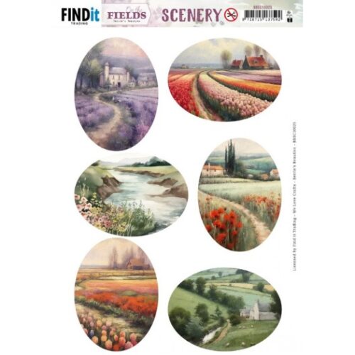 Uitdrukvel - Scenery - Berries Beauties - On the Fields - Oval
