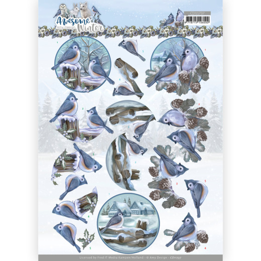 Knipvel Awesome Winter Birds