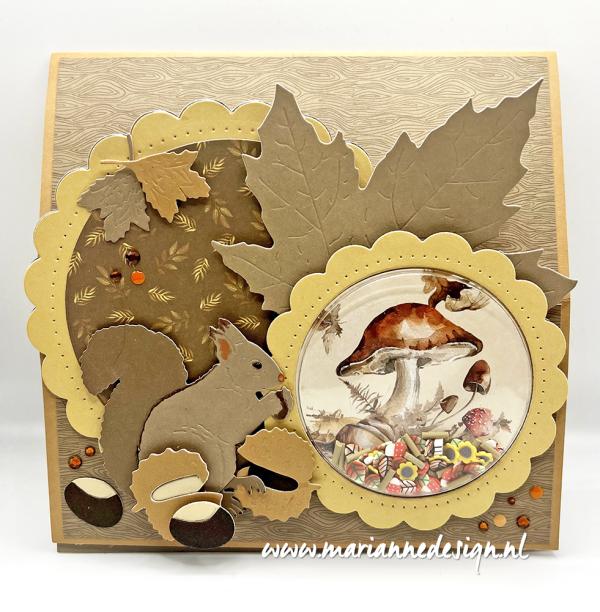 Marianne Design - Craftables CR1666 - Squirrel - eekhoorn