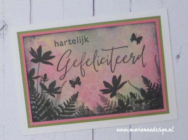 CS1048 Clearstamps Colorful Silhouette - Botanical vb7 CS1048 Clearstamps Colorful Silhouette - Botanical