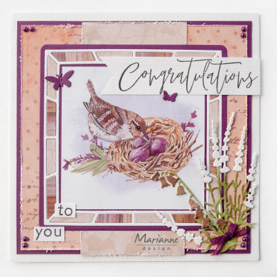 Clearstamps teksten Handwritten - Congratulations Clearstamps teksten Handwritten - Congratulations