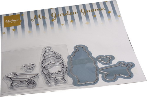 Clearstamps and dies mr.garden gnome