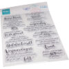 Marianne Design - Clearstamps teksten - Lang zal je leven Marianne Design - Clearstamps teksten - Lang zal je leven
