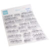 Clearstamps Marianne design teksten Kleurige groetjes