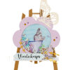 Clearstamps Marianne design teksten Kleurige groetjes