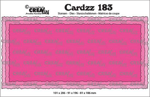 Crealies Cardzz Slimline C