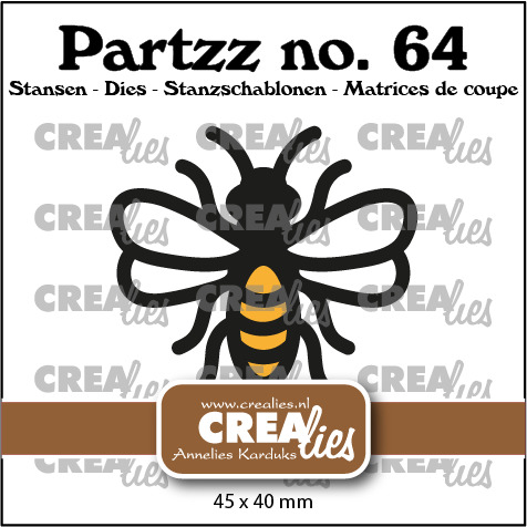 Crealies Partzz snijmal Partzz stansen no. 64, Bij groot
