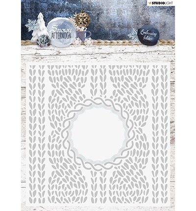 Snij- and Embossing Die Cut , Snowy Afternoon nr.01
