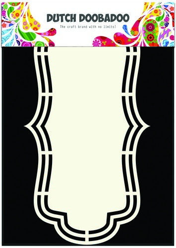 Dutch Doobadoo sjabloon frames etiket A5 Dutch Doobadoo sjabloon frames etiket A5