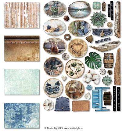 Die Cut Paper Set nr.646