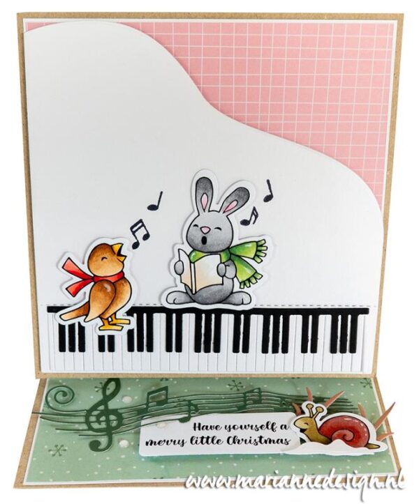 Clearstamps Eline‘s Animals - Christmas Carols (ENG)