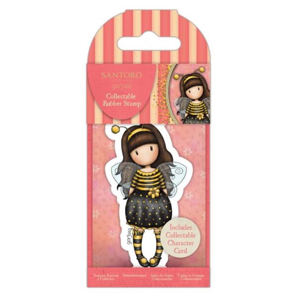 Gorjuss Rubber Stamp Bee-Loved