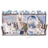 Snijmallen Snowflake & Poinsettia Vintage Christmas nr.719 vb1