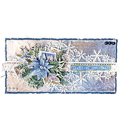 Snijmallen Christmas borders Vintage Christmas nr.720 Snijmallen Christmas borders Vintage Christmas nr.720