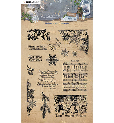 Clearstamps Studio Light winter elements