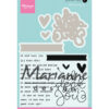 KJ1727 Clear stamps Karin Joan Ik denk aan jou