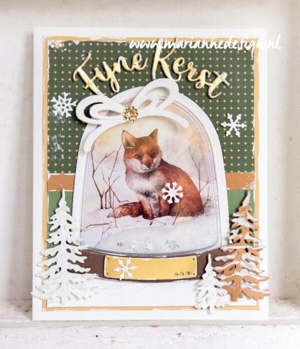 Marianne Design - Shaker windows - snowglobe