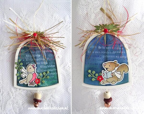 Marianne Design - Shaker windows - snowglobe
