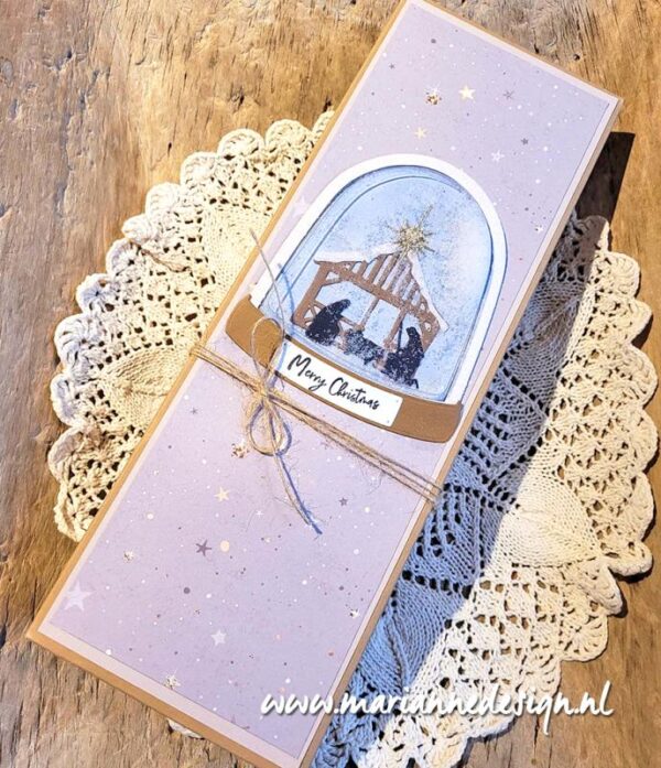 Marianne Design - Shaker windows - snowglobe