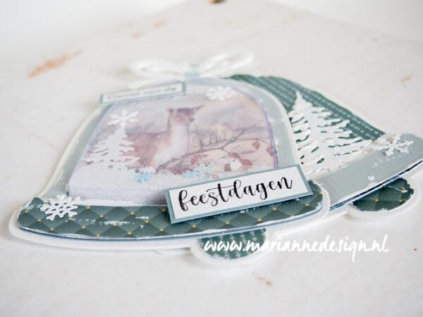 Marianne Design - Shaker windows - snowglobe