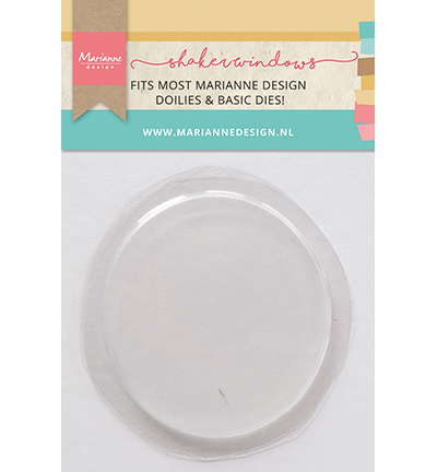 LR0064 Shaker windows - Marianne Design - Cirkels 65 mm