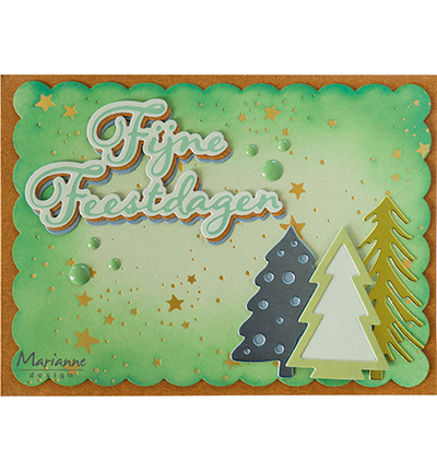 Creatables snijmallen Trendy Trees