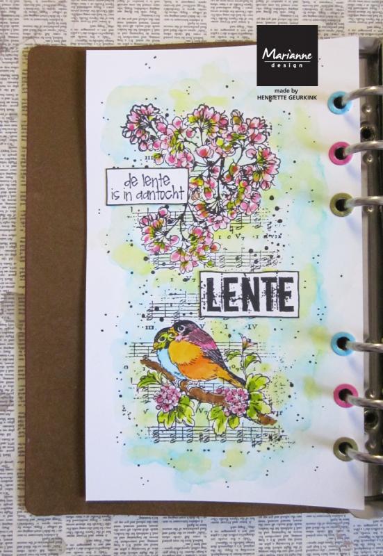 Clearstamps Art stamps song birds