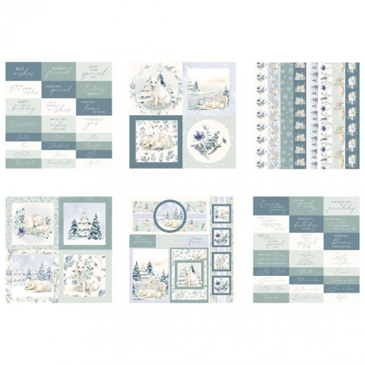 PB1997 The Paper Boutique - Winter Wonderland - Embellishment Pad
