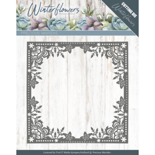 PM10138 Dies - Precious Marieke - Winter Flowers - Ice Flower Frame