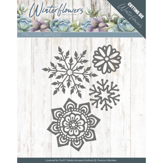 PM10143 Snijmal Winterflowers Ice Flowers Precious Marieke