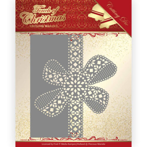 Snijmal Touch of Christmas Bow Border