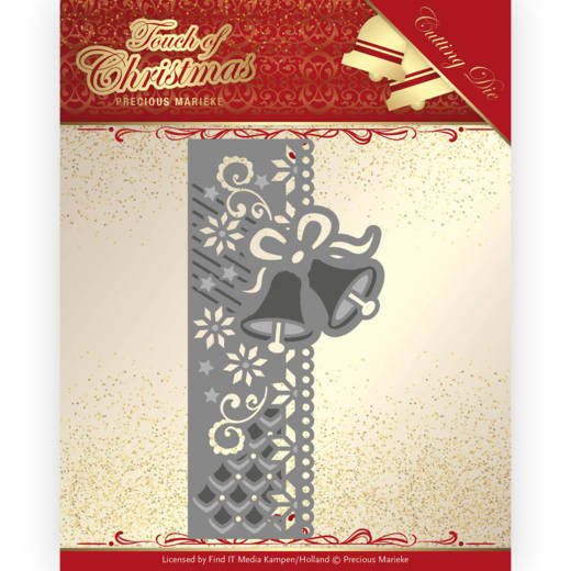 Snijmal Precious Marieke Touch of Christmas Bells Border