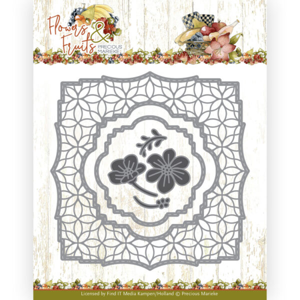 Snijmallen Flowers and Fruits - Fruit Blossom Frame