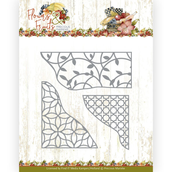 Snijmallen hoekjes bloemen - Flower Corners