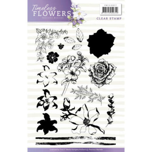 Clearstamps Timeless Flowers - Bloemen Clearstamps Timeless Flowers - Bloemen