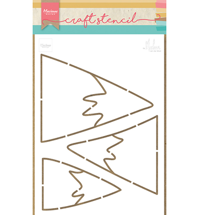 PS8045 Craftstencil Mountains PS8045 Craftstencil Mountains