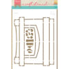 PS8048 Craftstencil Fire Place by Marleen