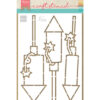 PS8050 Craftstencil Fireworks by Marleen PS8050 Craftstencil Fireworks by Marleen