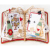 craft stencil open book
