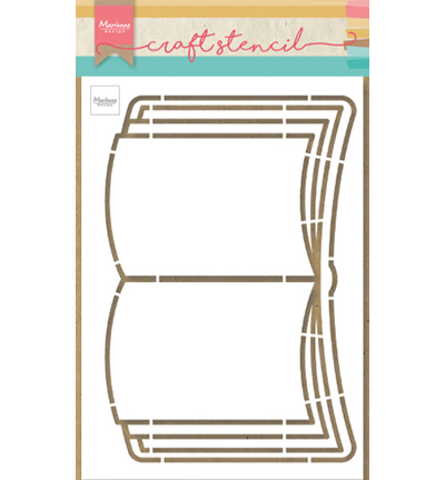 craft stencil open book craft stencil open book