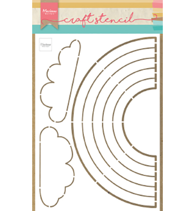 craft stencil Rainbow craft stencil Rainbow