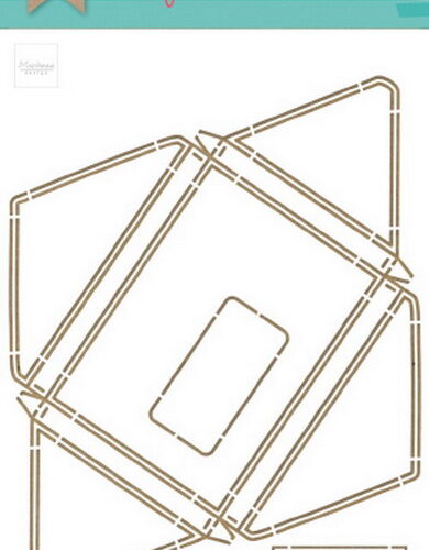 craft stencil A4 envelop