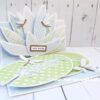 craft stencil waterlilly