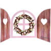 craft stencil A4 window